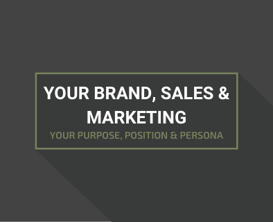 Your Brand & Marketing - Your Purpose, Position & Persona